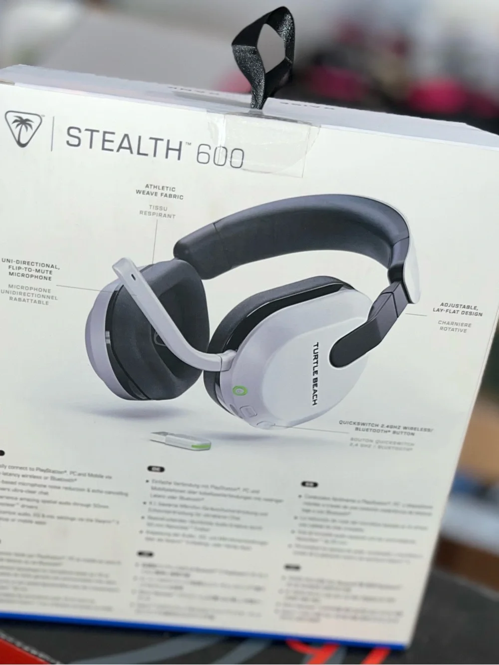 Turtle Beach Stealth 600 Wireless Bluetooth Gaming Headset PlayStation New